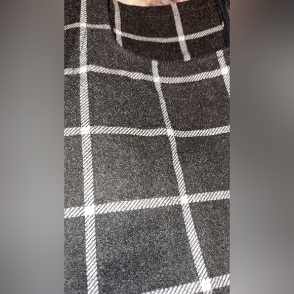 Abercrombie kids a&f girls plaid pinafore dress size 13/14 100% polyester - Picture 3 of 6